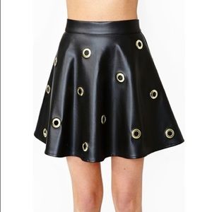 NASTYGAL 💥 Revolver Faux Leather Skirt